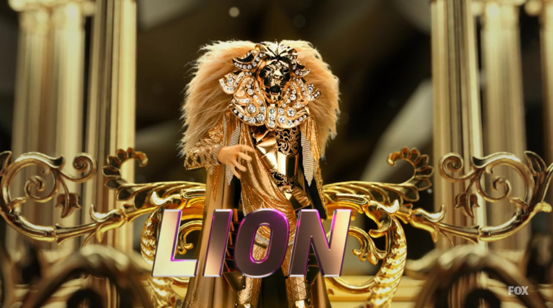 The Lion on The Masked Singer