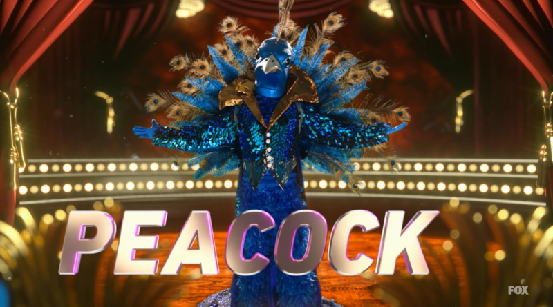 The Peacock on The Masked Singer