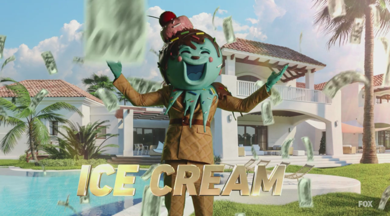 Who is The Ice Cream on The Masked Singer?