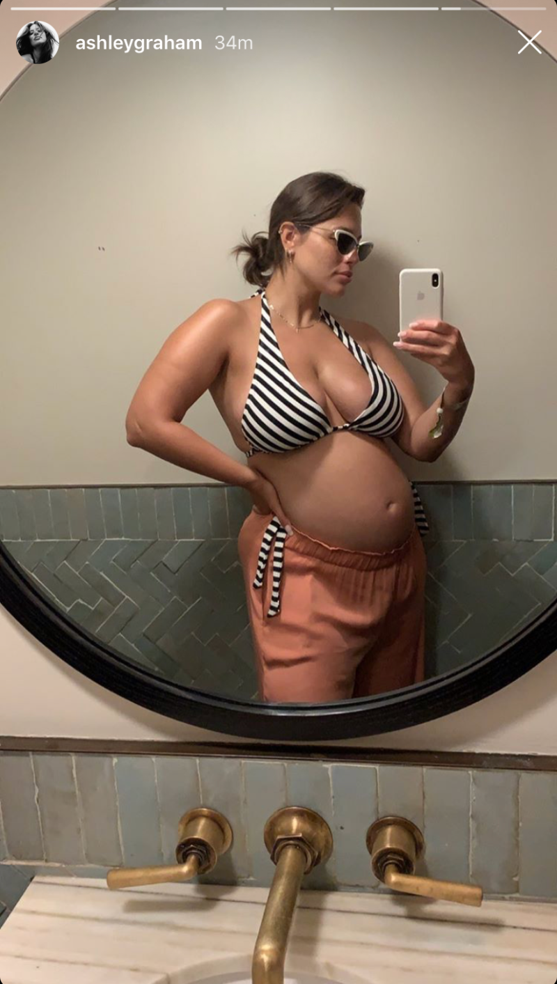 Ashley Graham Taking a Mirror Selfie