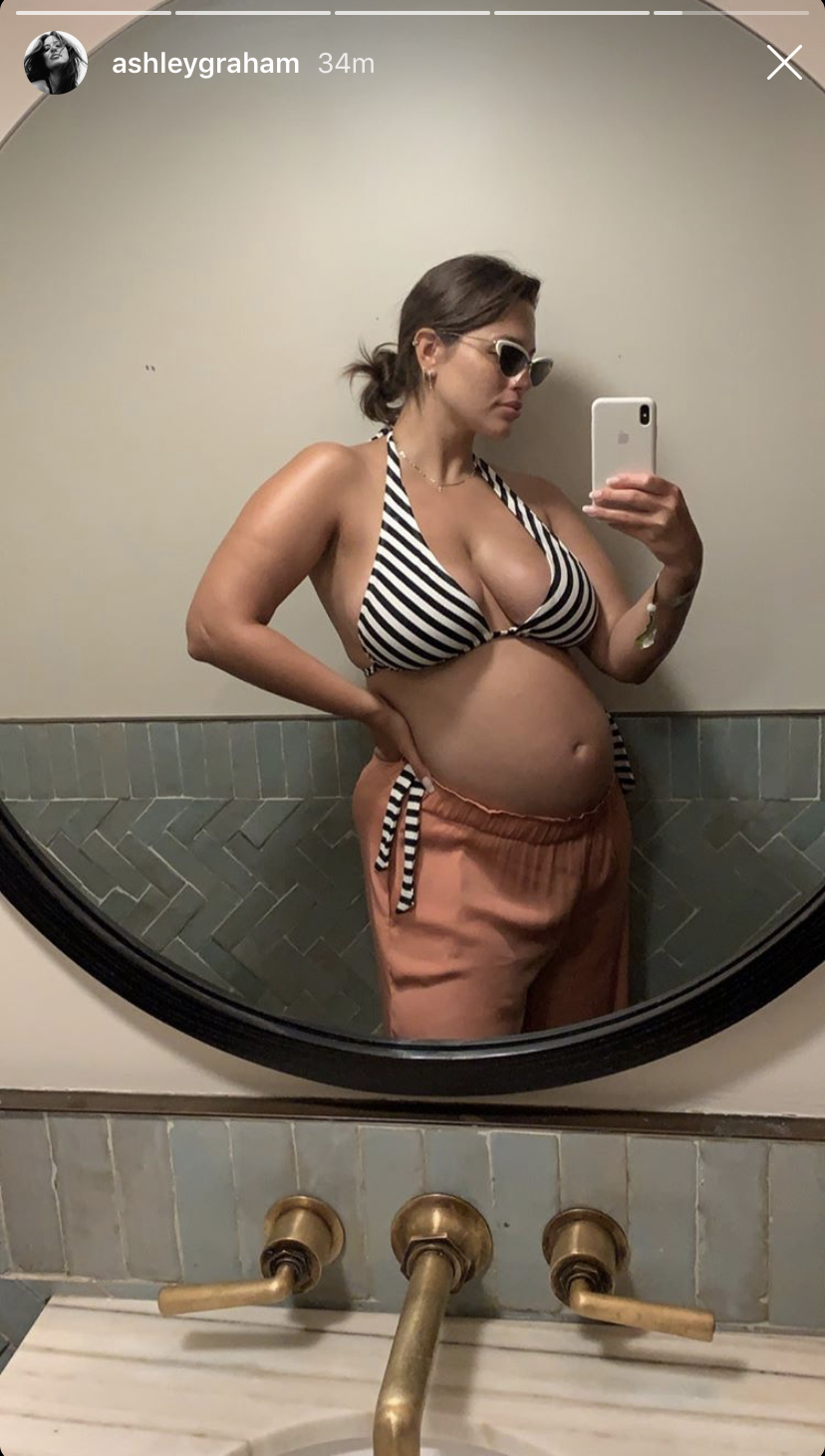 Ashley Graham Taking a Mirror Selfie
