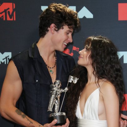 Shawn Mendes and Camila Cabello Looking at Each Other