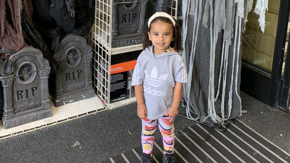 Dream Kardashian at a Halloween Store