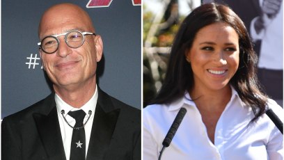 Howie Mandel and Meghan Markle