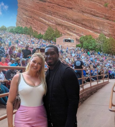 Iskra Lawrence and Philip Payne in Red Rocks Canyon