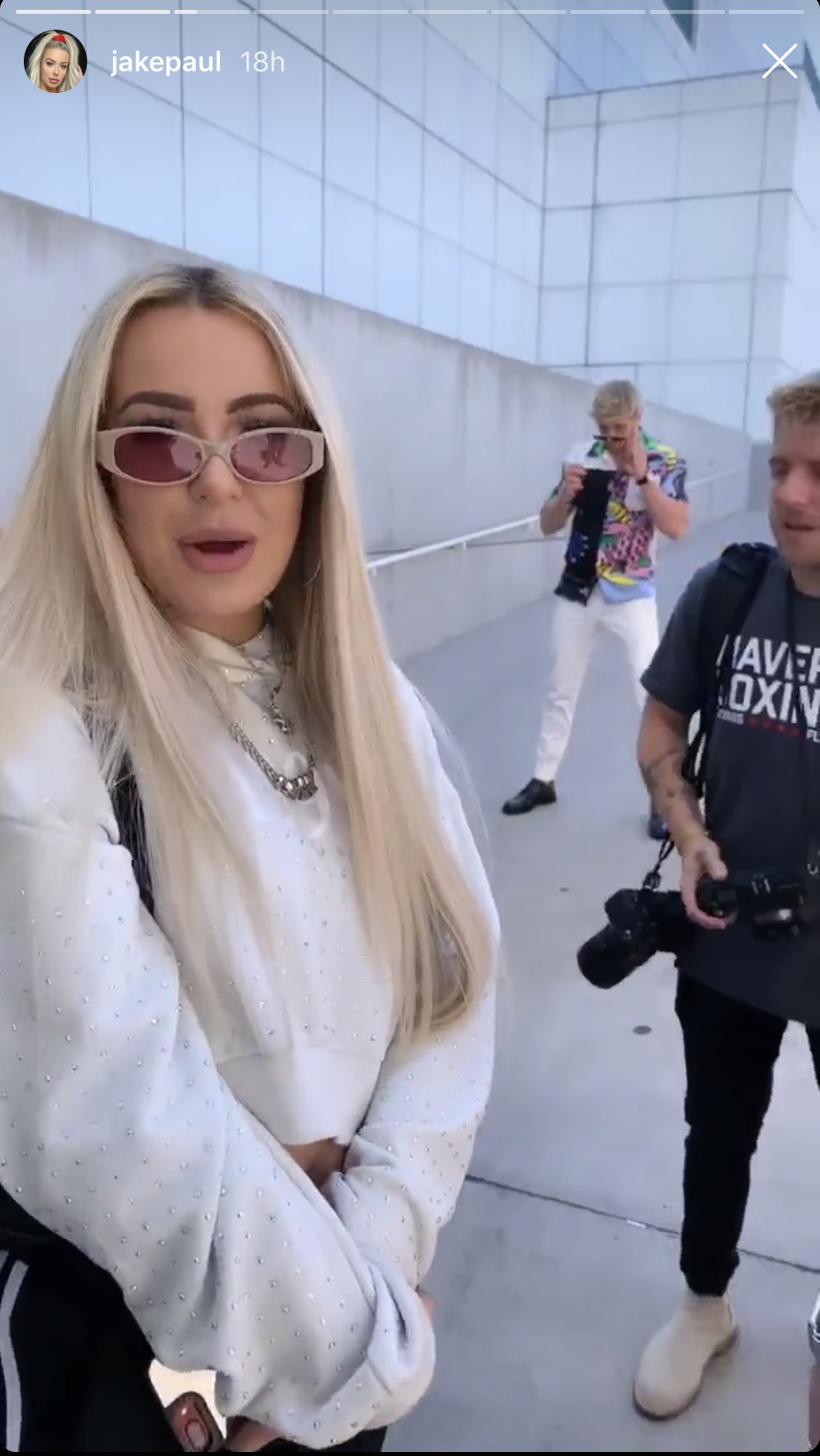 Logan Paul and Tana Mongeau