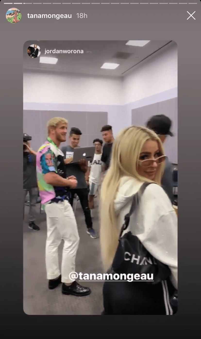 Logan Paul and Tana Mongeau