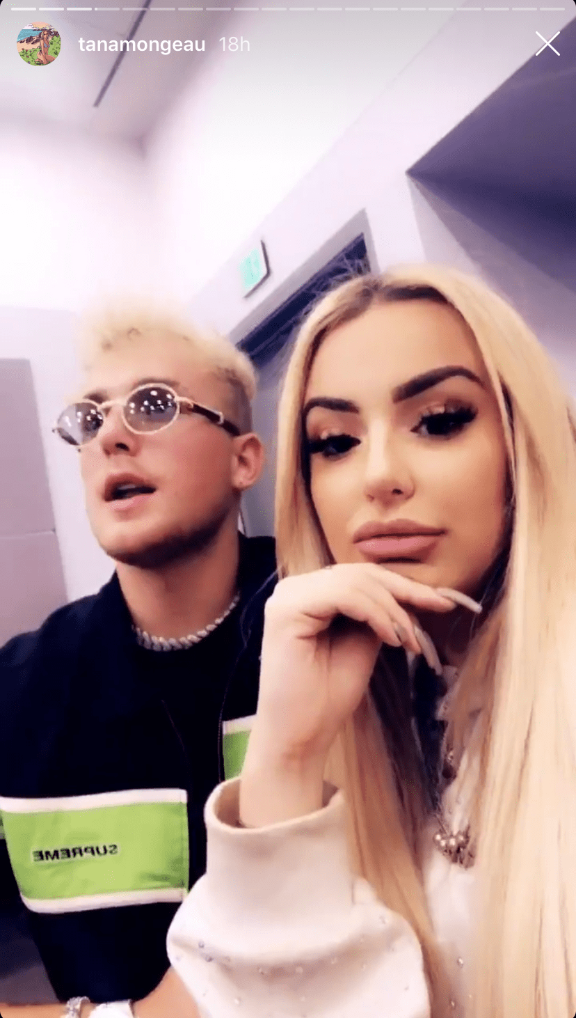 Jake Paul and Tana Mongeau
