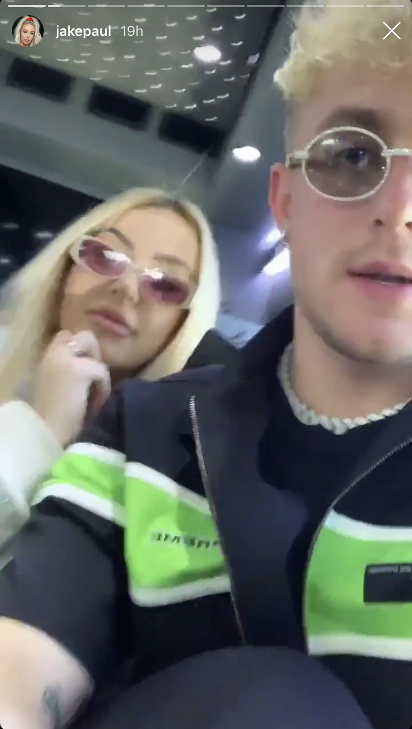 Jake Paul and Tana Mongeau
