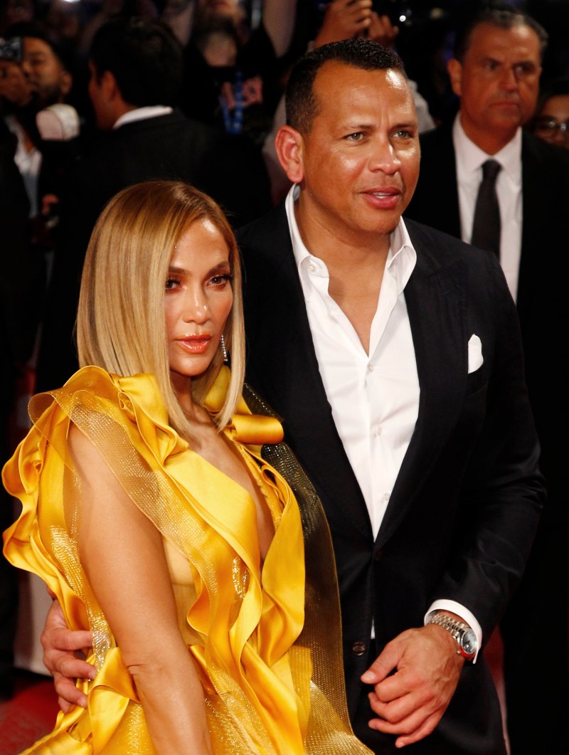 Jennifer Lopez and Alex Rodriguez