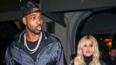 Khloe Kardashian and Tristan Thompson