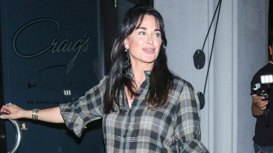 Kyle Richards With New Bangs