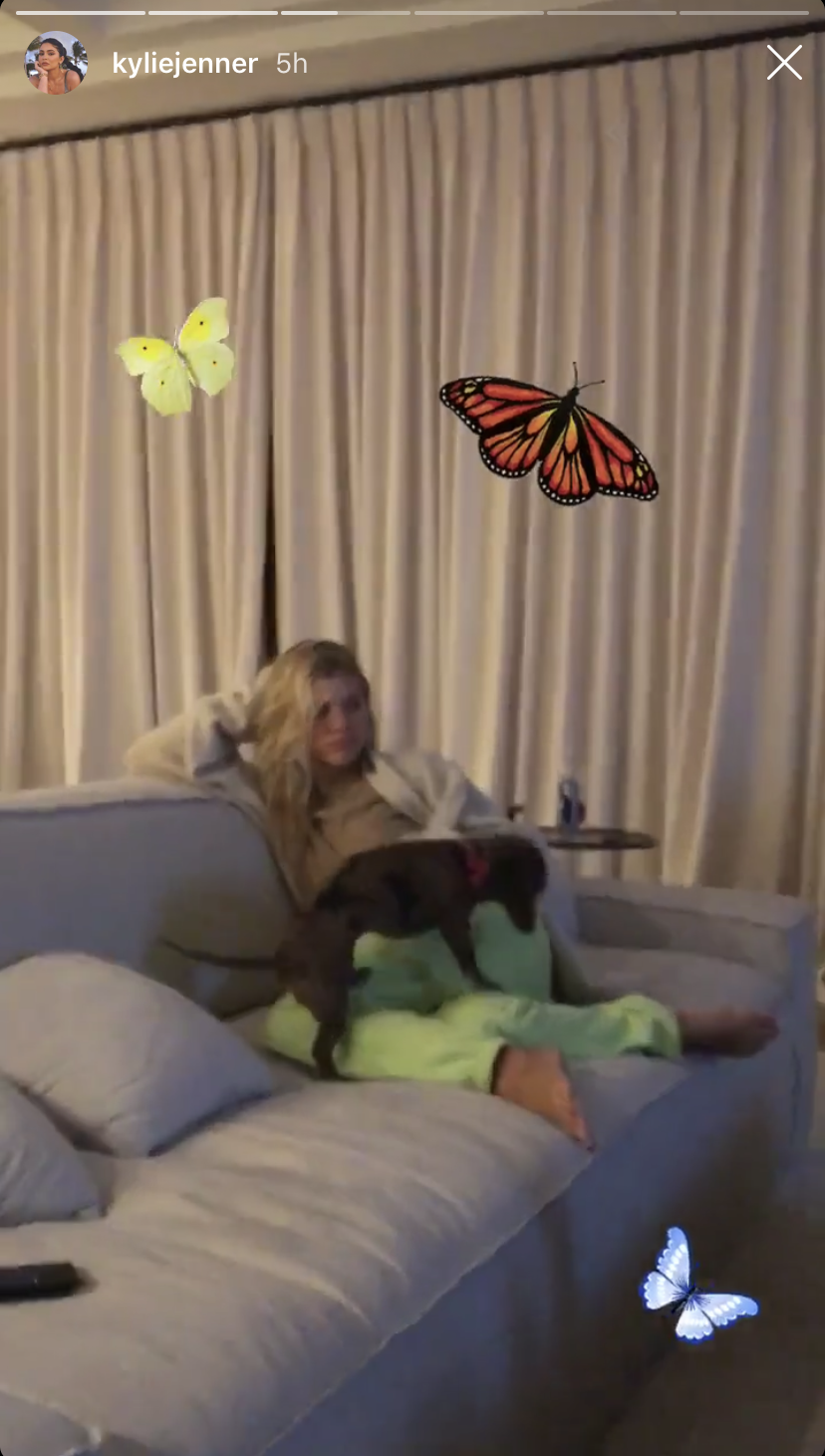 kylie-jenner-sofia-richie-girls-night-in