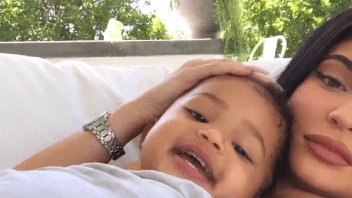 Kylie Jenner and Stormi Webster