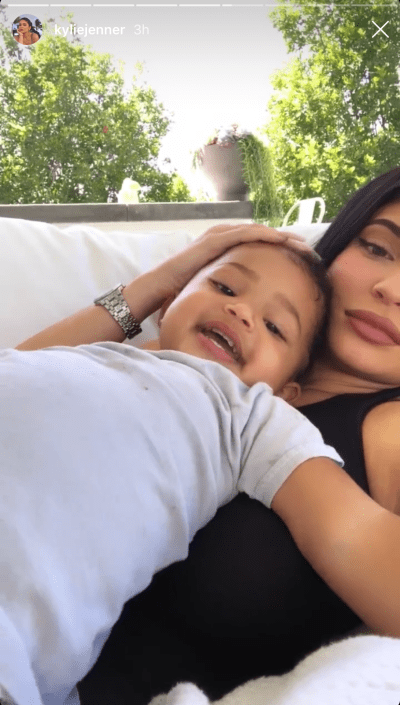 Kylie Jenner and Stormi Webster