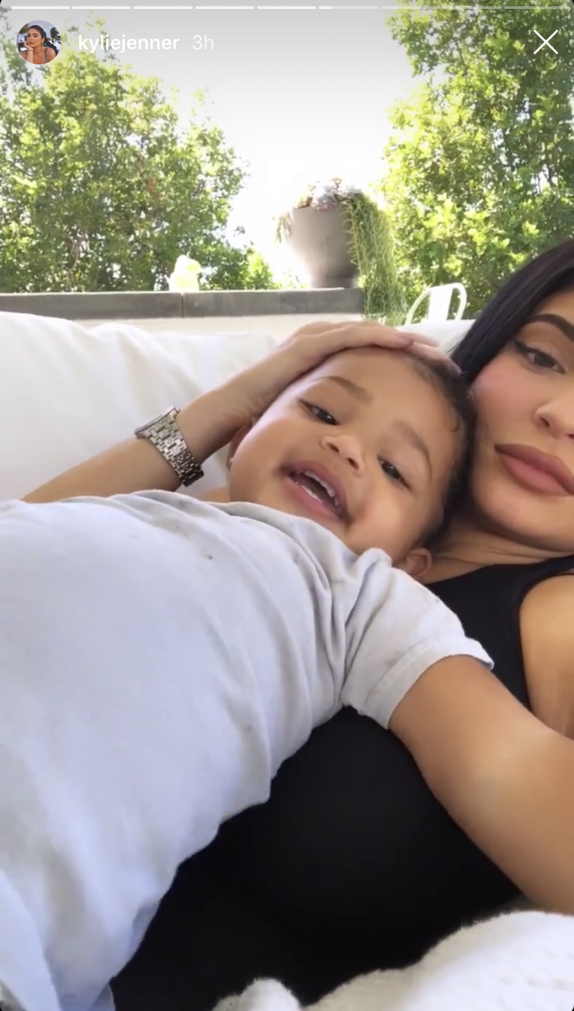 Kylie Jenner and Stormi Webster
