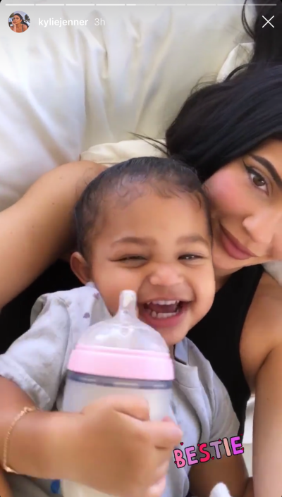Kylie Jenner and Stormi Webster