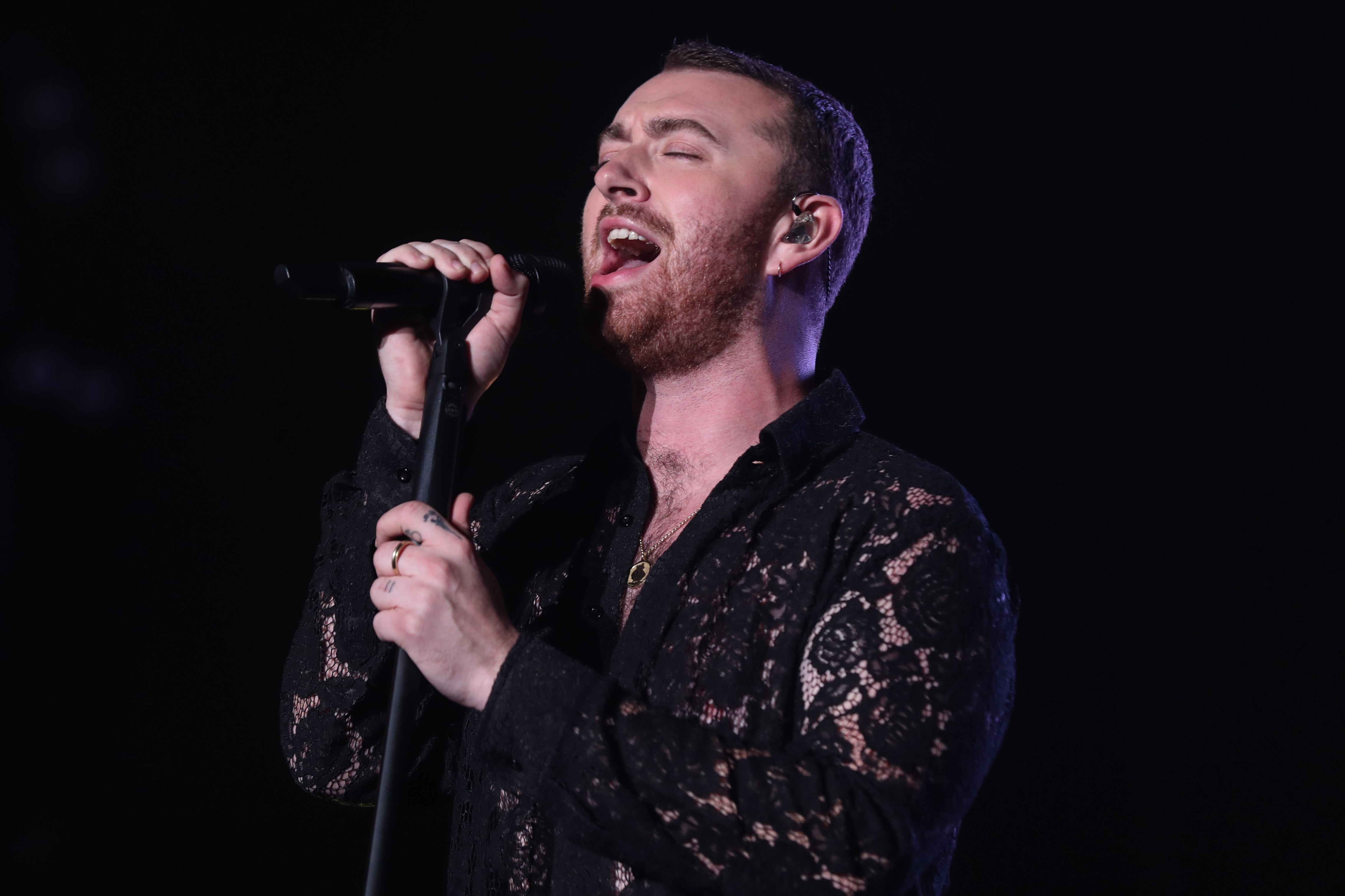 Sam Smith Performing at Lollapalooza 2019
