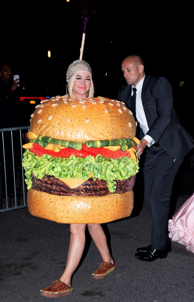 Katy Perry Burger Costume by Moschino