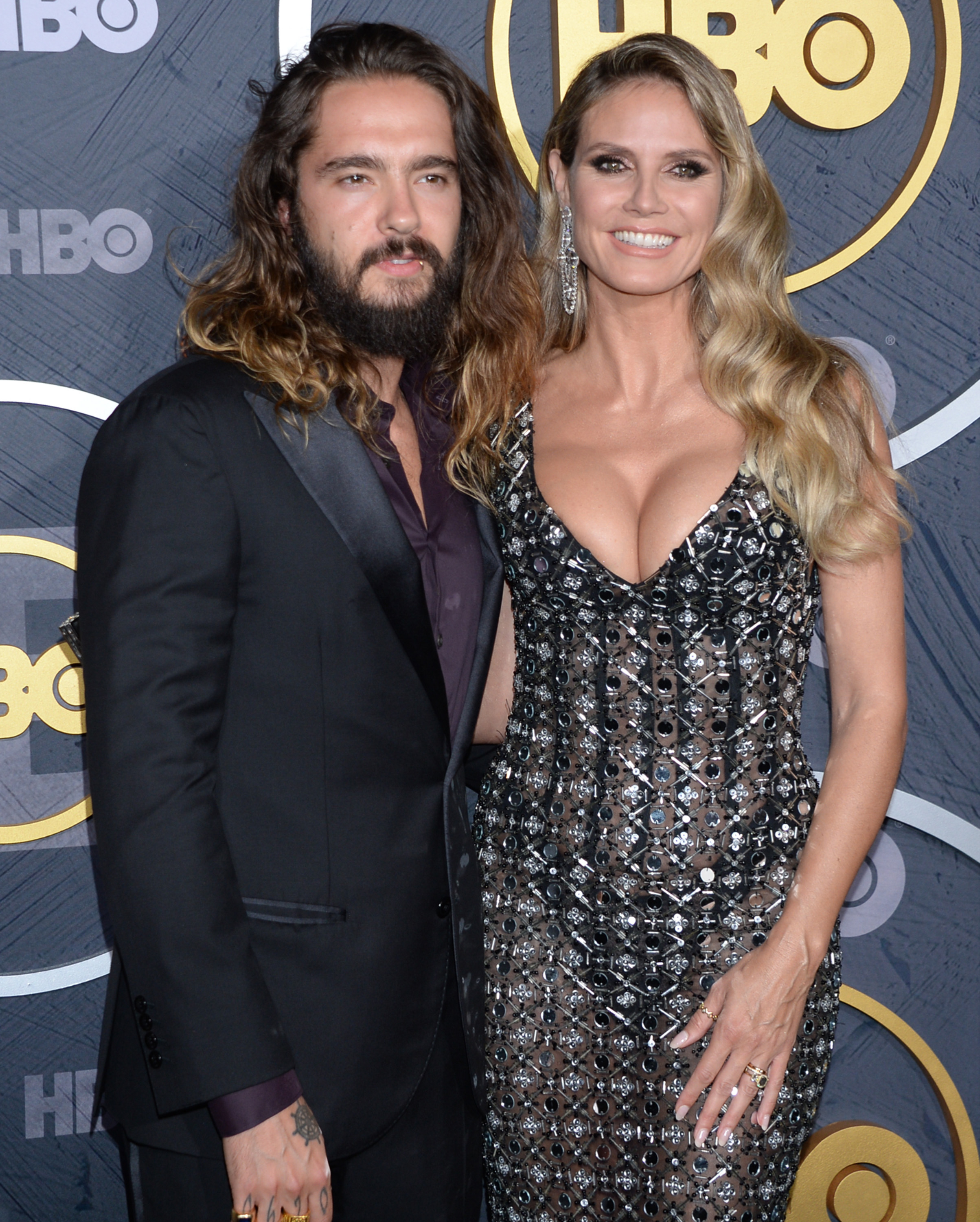 Heidi Klum and Tom Kaulitz HBO Primetime Emmys After Party, Arrivals, Pacific Design Center, Los Angeles, USA - 22 Sep 2019