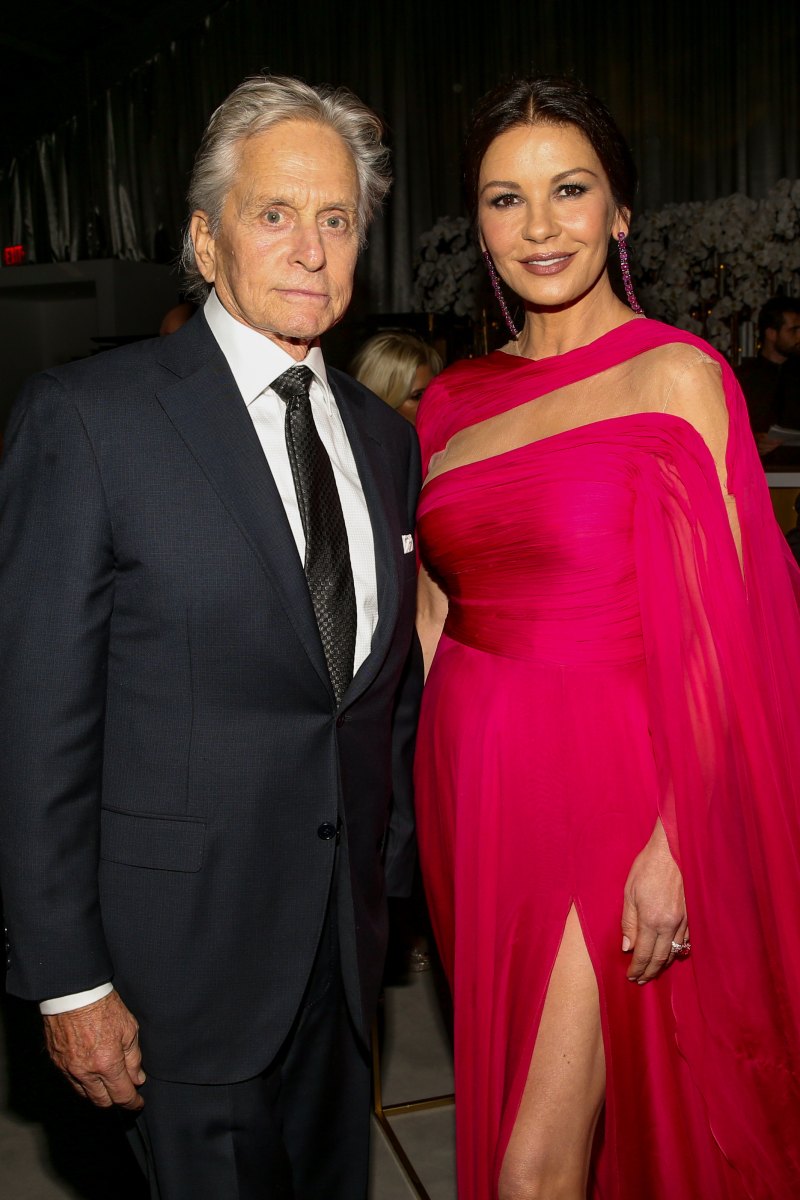 Michael Douglas and Catherine Zeta-Jones Netflix Emmys Afterparty