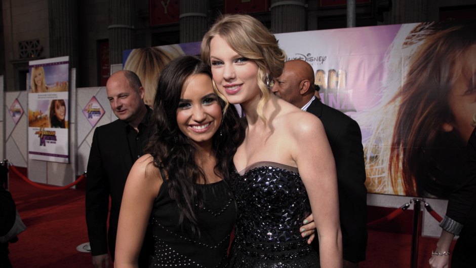 Demi Lovato and Taylor Swift Red Carpet Feud Rumors Fighting Demi Supports Taylor