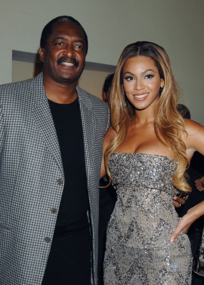 Beyonce and Mathew Knowles DreamGirls Premiere