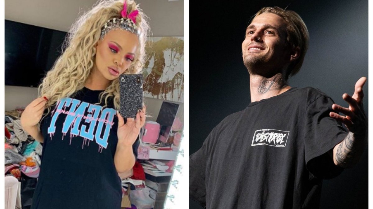Trisha Paytas and Aaron Carter