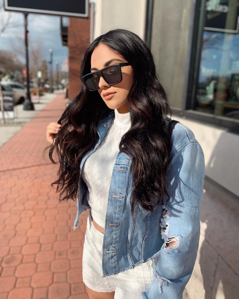 VavaGlam Wears Denima jacket