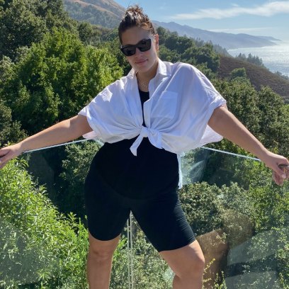 Ashley Graham and Justin Ervin's Babymoon in Big Sur, California