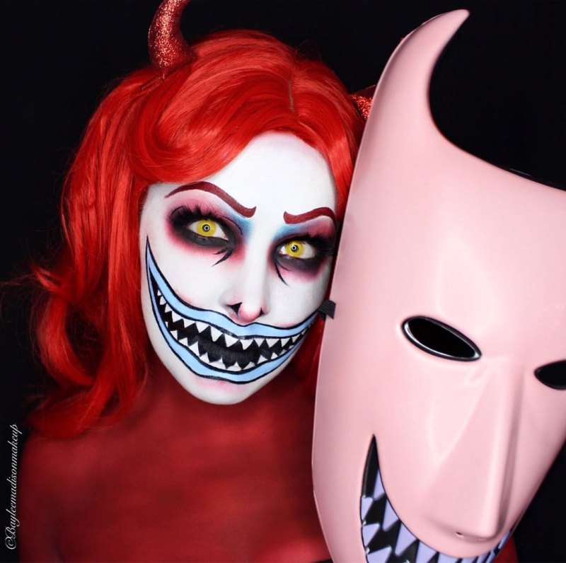 Baylee Madison Halloween Makeup Influencers