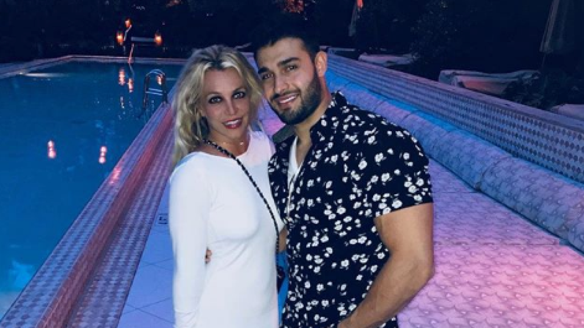 Britney Spears and Sam Asghari