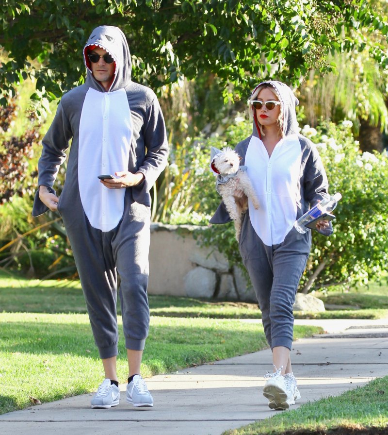 Celebrity Couples Halloween Costumes, Ashley Tisdale and Christopher French