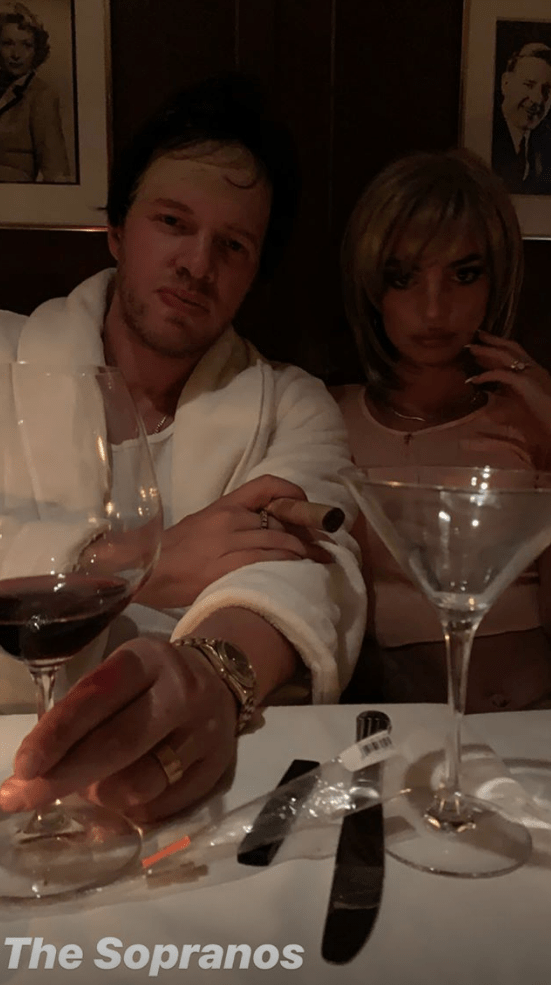 Celebrity Couples Halloween Costumes, Emily Ratajkowski and Sebastian Bear-McClard