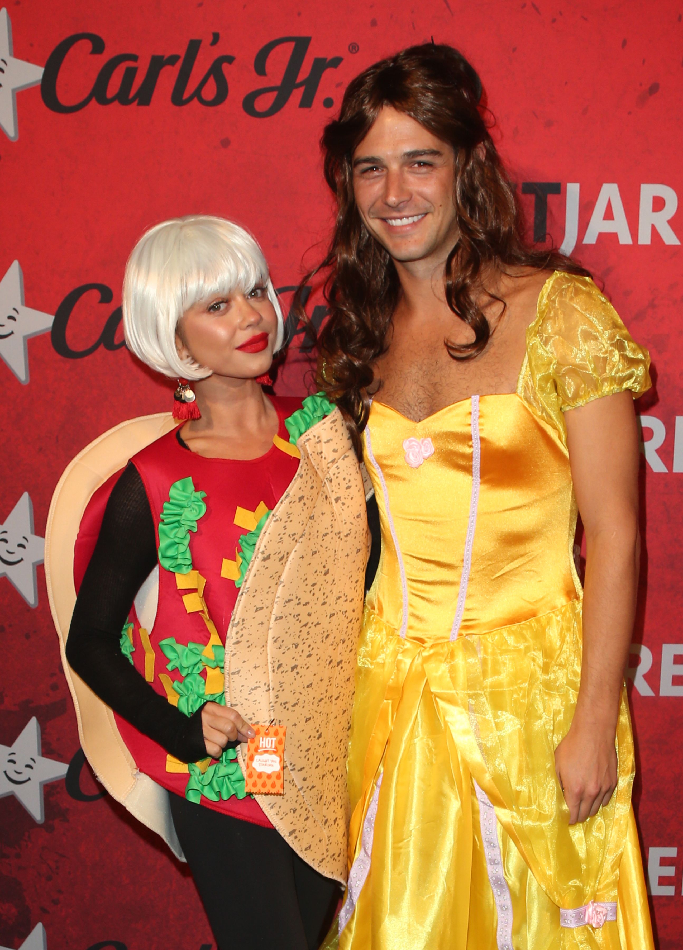 Celebrity Couples and Their Halloween Costumes, Sarah Hyland and Wells Adams
