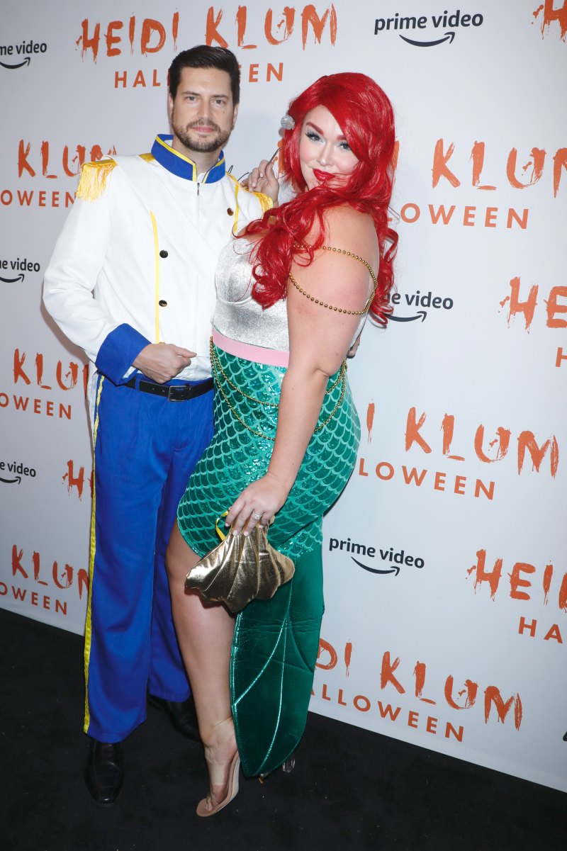 Celebrity Couples Halloween Costumes, Hunter McGrady and Brian Keys