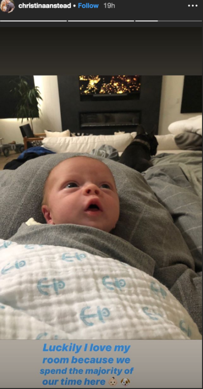 Christina Anstead's Baby Hudson