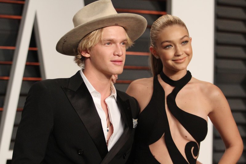 Cody Simpson and Gigi Hadid on Red Carpet