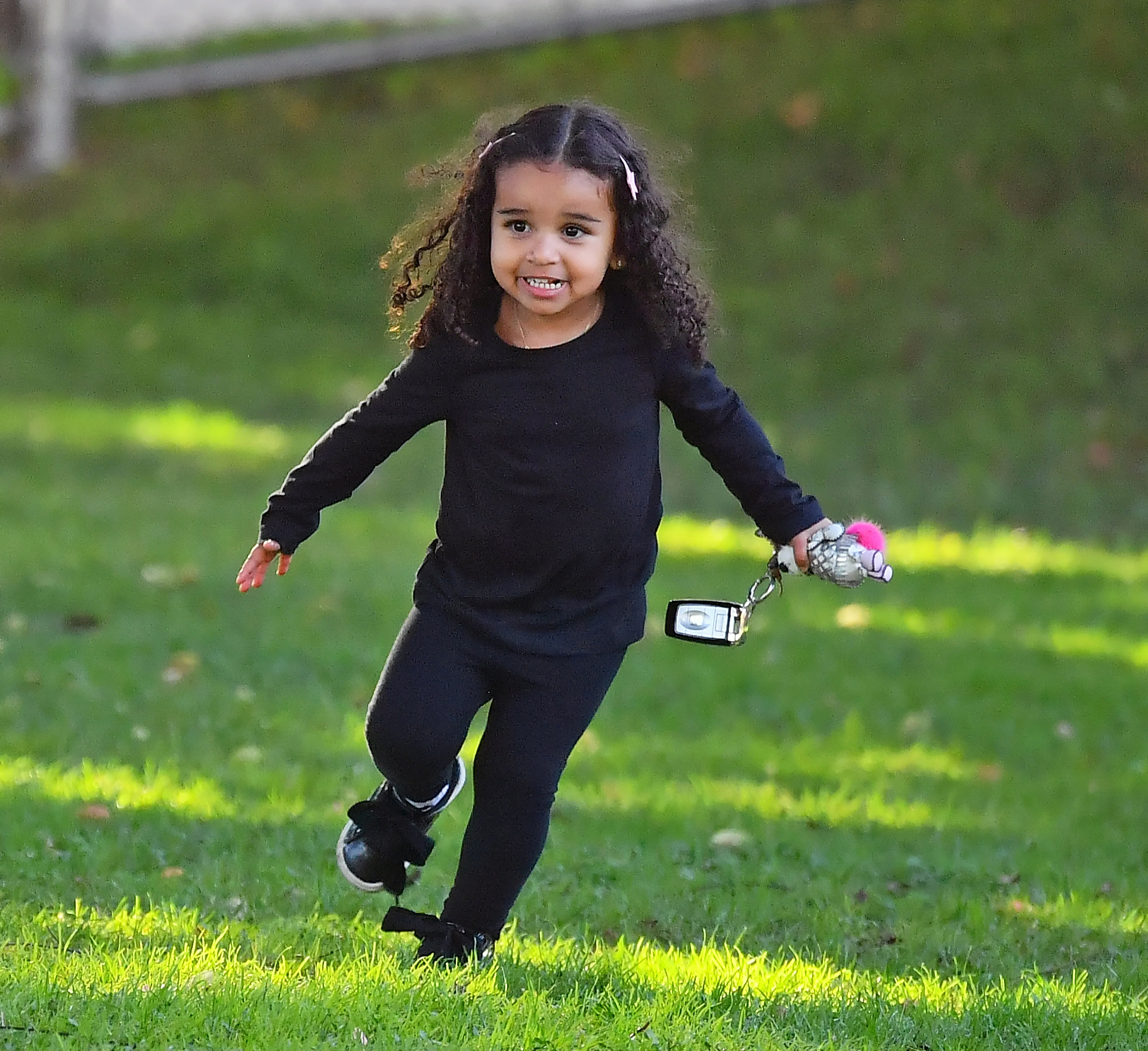 Dream Kardashian Blac Chyna Cheer King Cairo During Soccer Game