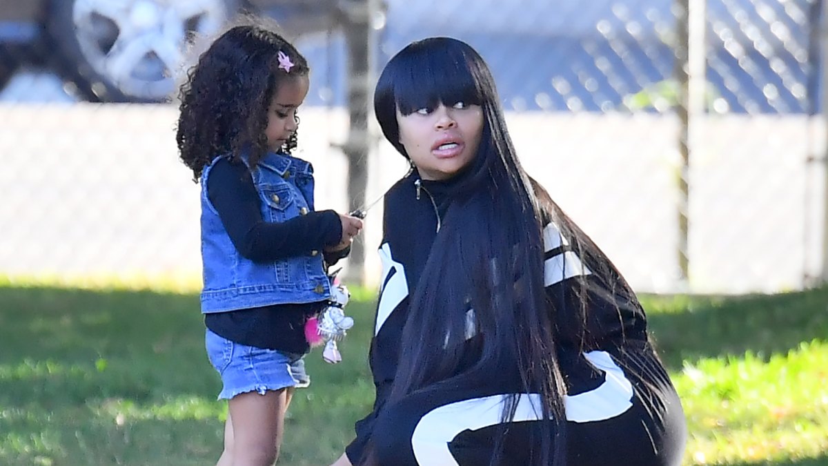Dream Kardashian Blac Chyna Cheer King Cairo During Soccer Game