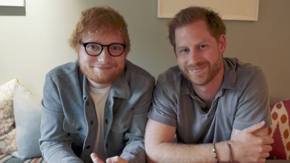 Ed Sheeran and Prince Harry Team Up for World Mental Health Day