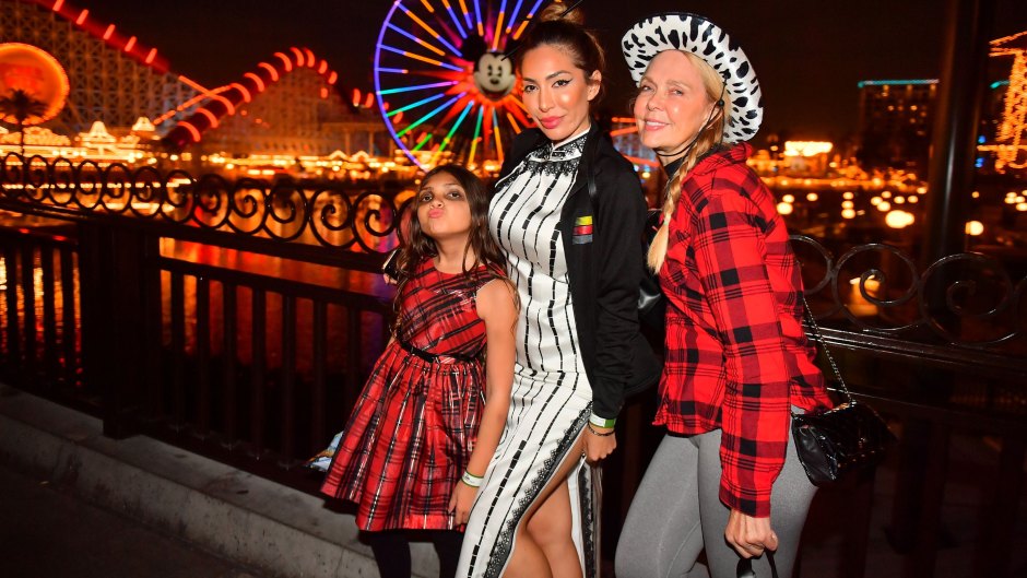 Farrah Abraham Goes to Disneyland With Her Daughter and Mom