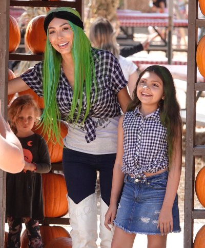 Farrah Abraham and Daughter Sophia Wear Matching Plaid Crop Tops, the Reality Star Reveals Their Upcoming Halloween Costumes