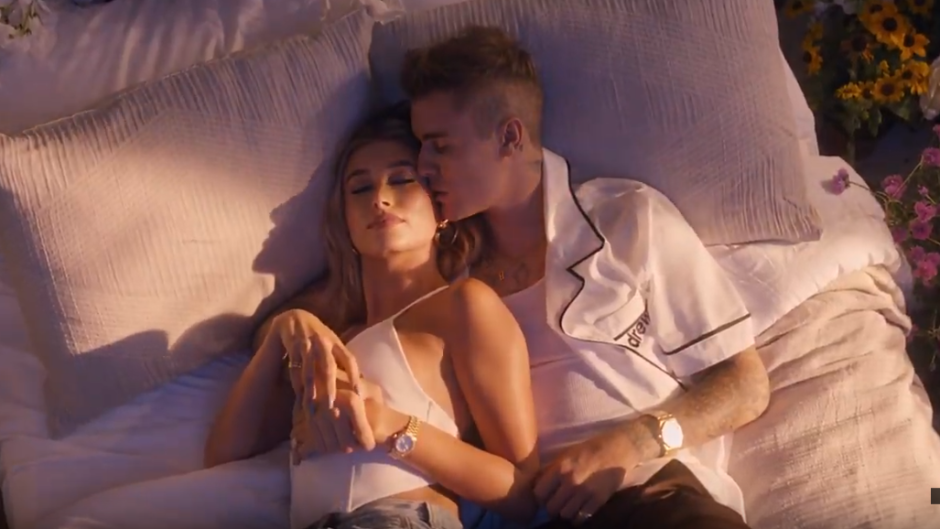 Justin Bieber and Hailey Baldwin in '10,000 Hours' Music Video