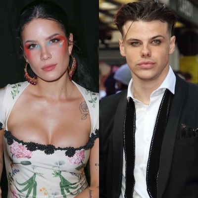 A Split Image of Halsey and Yungblud, Halsey Addresses Split From Yungblud on Twitter