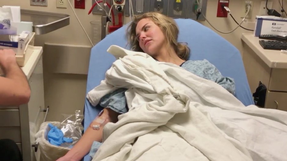 Hannah Brown Hospital on The Bachelorette Week 3