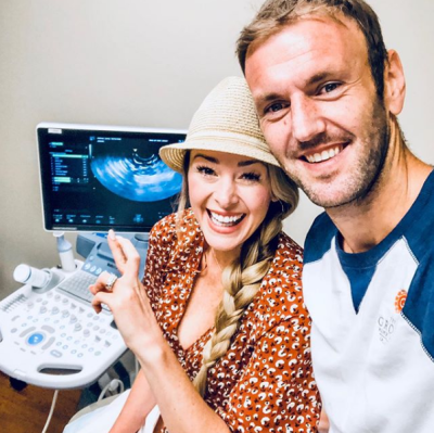 Jamie Otis and Doug Hehner at the Doctor's Office