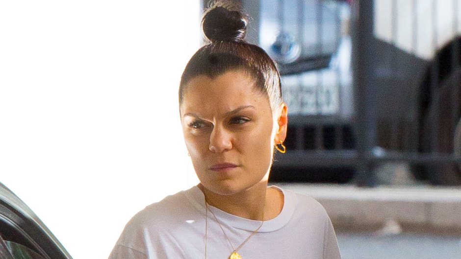 Jessie J Goes Makeup-Free While Running Errands in London