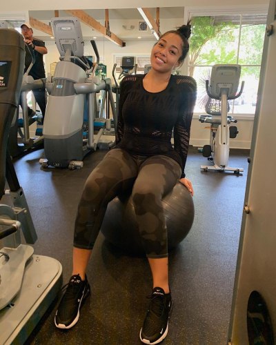 Jordyn Woods Working out in the Gym, Says She Expecting Abs 
