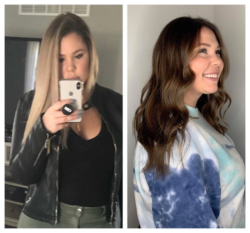 Kailyn Lowry Brunette Hair Transformation